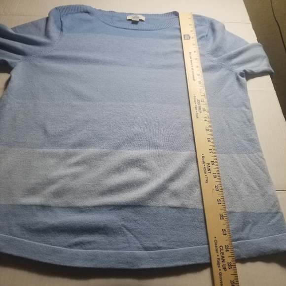 CROFT & BARROW BLUE SWEATER SIZE XL - Picture 4 of 14